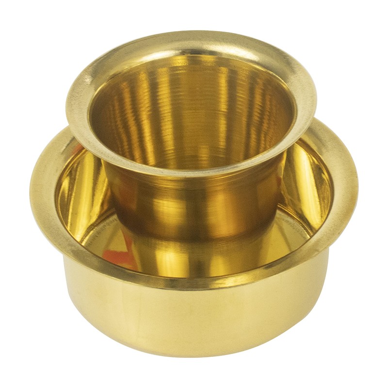 Spillbox South Indian Brass Coffee Cup and Dabra 120ML |