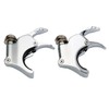 XFMT 41mm Detachable Quick-Release Windshield Clamps Windscreen Mount Bracket For