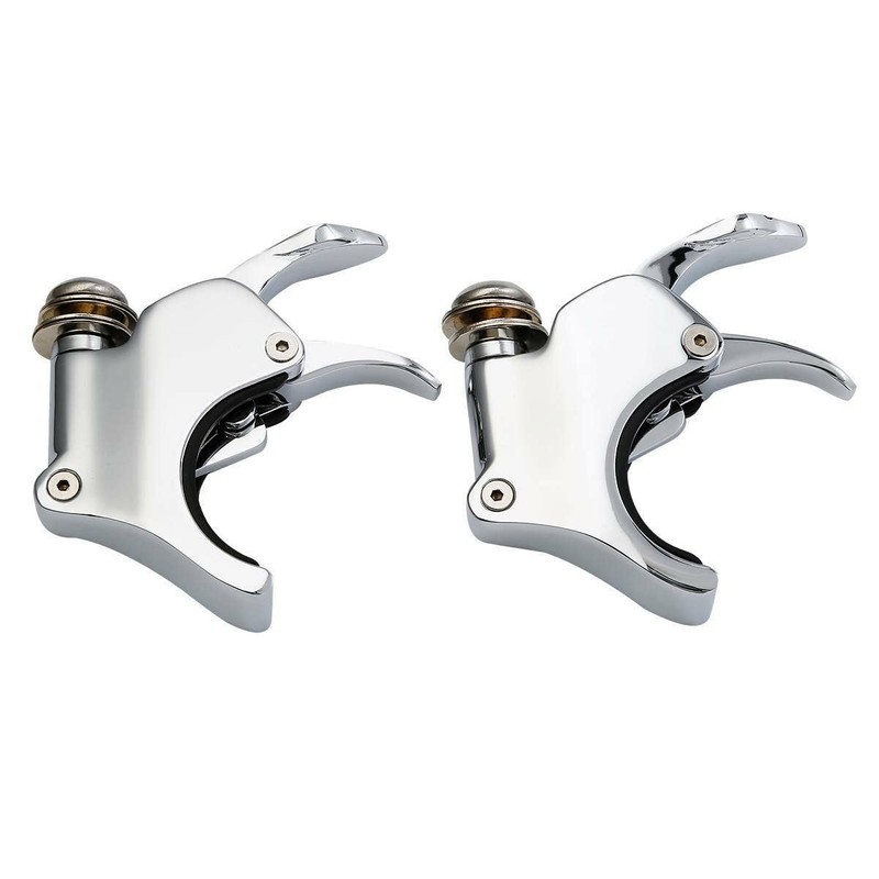 XFMT 41mm Detachable Quick-Release Windshield Clamps Windscreen Mount Bracket For