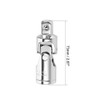 sourcing map 2 Pcs 1/2 Inch Drive Spring Loaded Universal