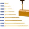 BNUOK Deck Screws 4 inch, Wood Screws #10 x 4,