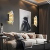 Modern Crystal Wall Sconces,Gold Wall Light Fixtures, Luxury Indoor Wall