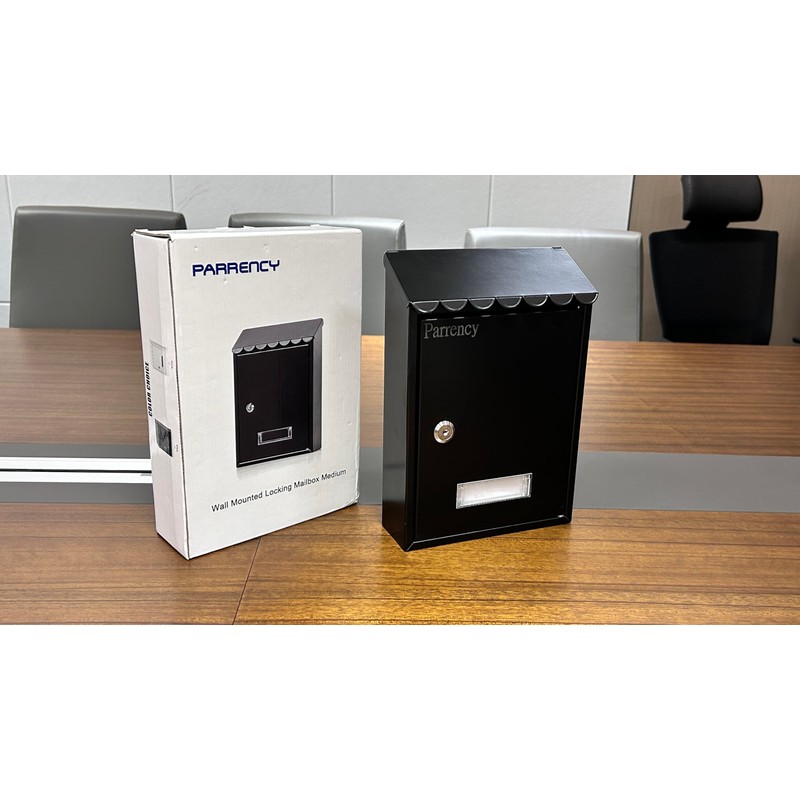 Wall Mounted Mailboxes with Key Lock, Outdoor Key Locking Mail