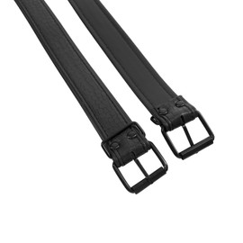QUYUWOWO Armband Leather Harness for Man Adjustable Armband Harness Belt 2 PCS (Crocodile Black)