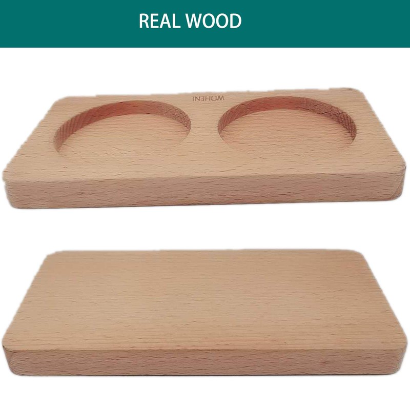 Salt and Pepper Mill Tray, Pepper Salt Mill Tray, Wood