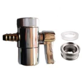 Divert Valve 10.5 mm Tubing for Counter top Water Filters Water Purifer RO System Faucet Adapter