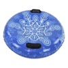 Snow Tube with Handle PVC 450lbs Load Bearing Blue White