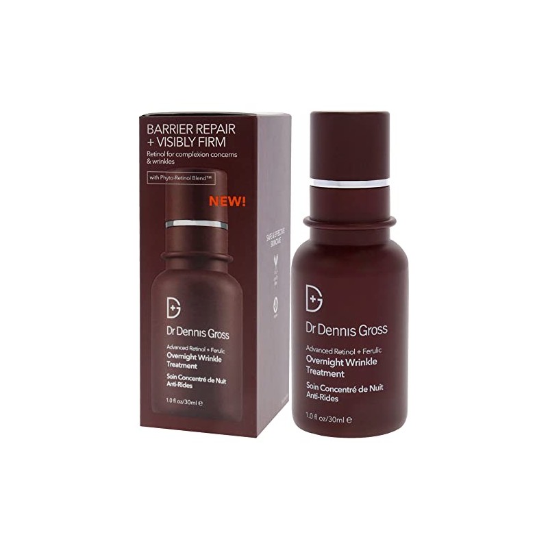 Dr. Dennis Gross Ferulic Plus Retinol Wrinkle Recovery Overnight Serum