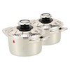 Ciieeo 2pcs Kitchen Timer for Boiling Eggs Manual Countdown Alarm