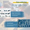 EIELEDIY Compatible Kit: Voice-Activated Level Indicator Dual Channel Speaker for