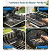 Cepillo Eléctrico Para Asador Bbq 3 Velocidades De Limpieza