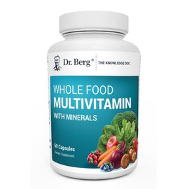 Whole Food Multivitamin with Minerals (Previously known as Keto Energy) - 60 Capsules Dietary Edible Fitness Supplement Optimum