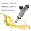16600-EA00A Naturally Aspirated 2.5L Fuel Injectors,Compatible with/Nissan 2.5 Frontier 2005-2019