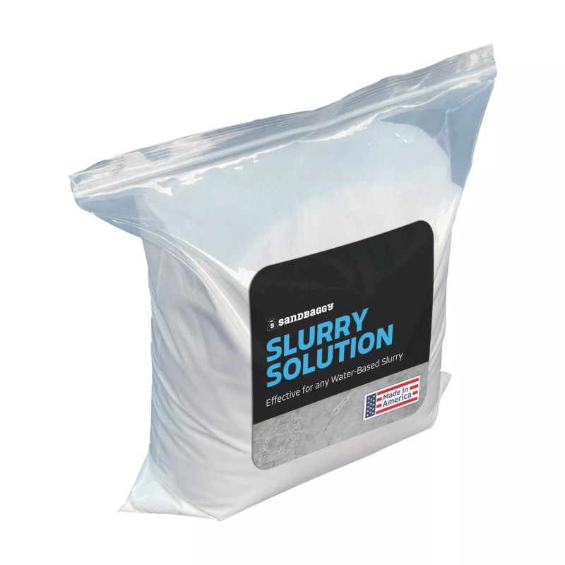 Sandbaggy Concrete Slurry Solution Solidifier (Made in the USA) -