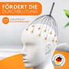 EDELFELD Head Massage Spider with 24 Fingers [with Gift Packaging