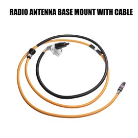 FANXIN Radio Antenna Cable & Base Assembly Compatible with Ford F-250 F-350 Super Duty 2017-2024, Antenna with Base Mount Replace# HC3Z-18A984-A 926-535