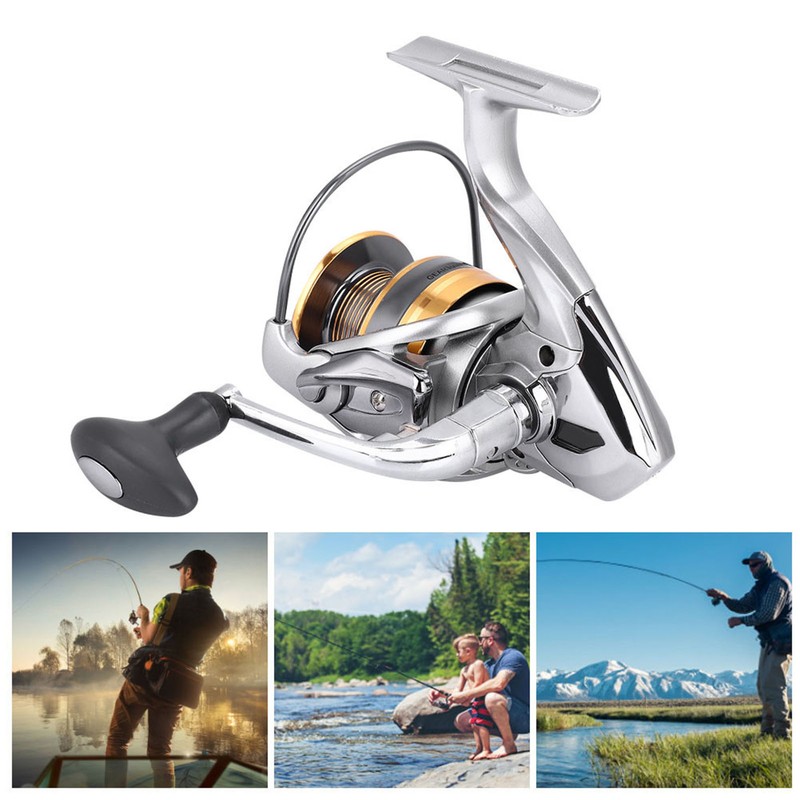 Salt Freshwater Metal Heavy Duty Lightweight Casting Spinning Fishing Reel