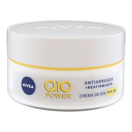 Crema Facial Nivea Q10 Antiarrugas Reafirmante Fps30 50 Ml