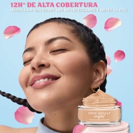 Yves Rocher DUO Pack maquillaje en crema 2 en 1 ZERO DEFAUT Confort 2 piezas de maquillaje de alta cobertura y tratamiento facial (40 ml CU) (Beige...