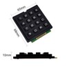 SazkJere 4PCS 4x4 Matrix Keypad 16 Keyboard Module External Keypad