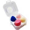 Esponjas de Maquillaje para Base 4 pack con estuche; Beauty
