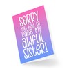 Tongue in Peach Funny Parent Cards | Sorry You Had