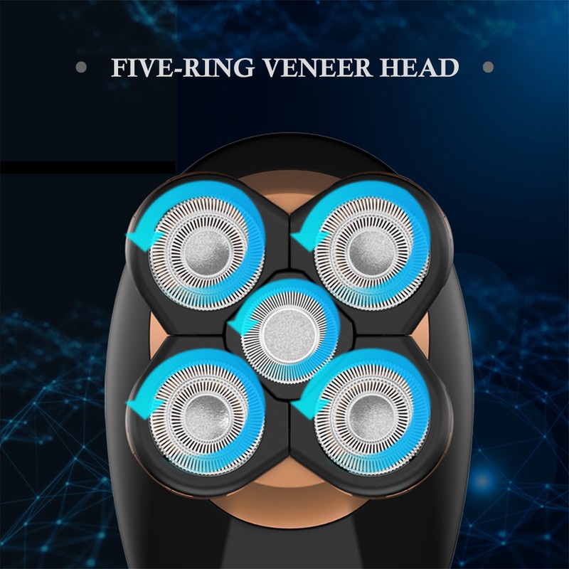 Electric Razor for Men Bald Head Shaver 5 In 1