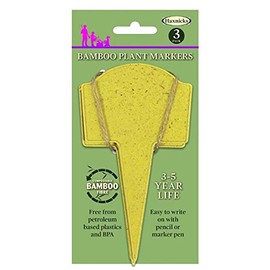 Haxnicks BAMBOO PLANT MARKERS PACK OF 3