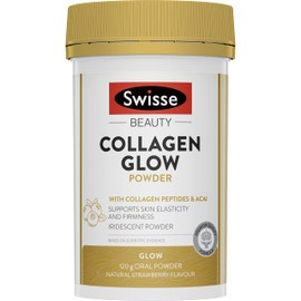 Swisse Beauty Collagen Glow Powder | Supports Skin Elasticity and Firmness | 120g Powder
