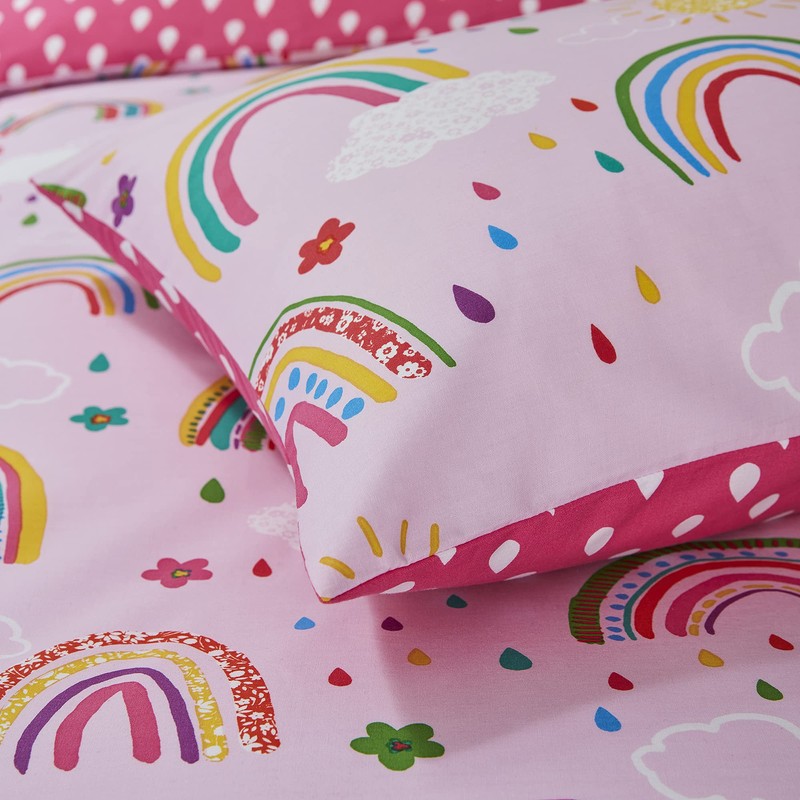 Silentnight Rainbow Healthy Growth Kids Reversible Soft Easy Care, Boys