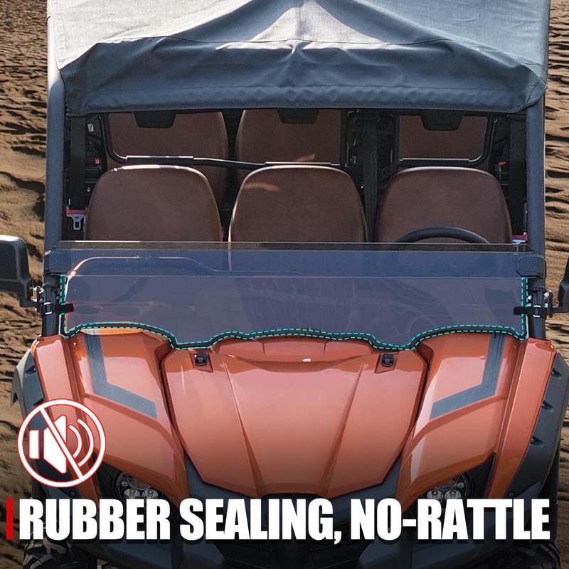 Generic A & UTV PRO Front Tinted Half Windshield for