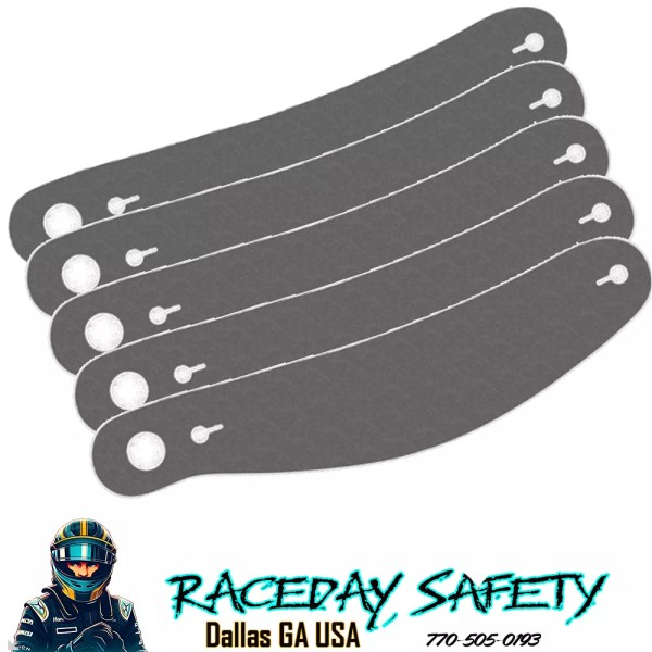 Ultra Shield Pack of 5 Smoke Tinted Tear Offs S56