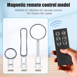 965824-01 965824-02 Replacement Remote Control for Dyson Fan Models AM06 AM07 AM08 with Magnetic