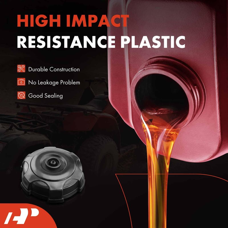 A-Premium Fuel Gas Tank with Fuel Cap Compatible with Honda