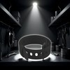 Black Rubber Utility Strap, Adjustable, Securing, Fastening, Bundling, Lashing, Short,