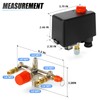MEANLIN MEASURE Air Compressor Pressure Switch Control Valve 120-150 PSI