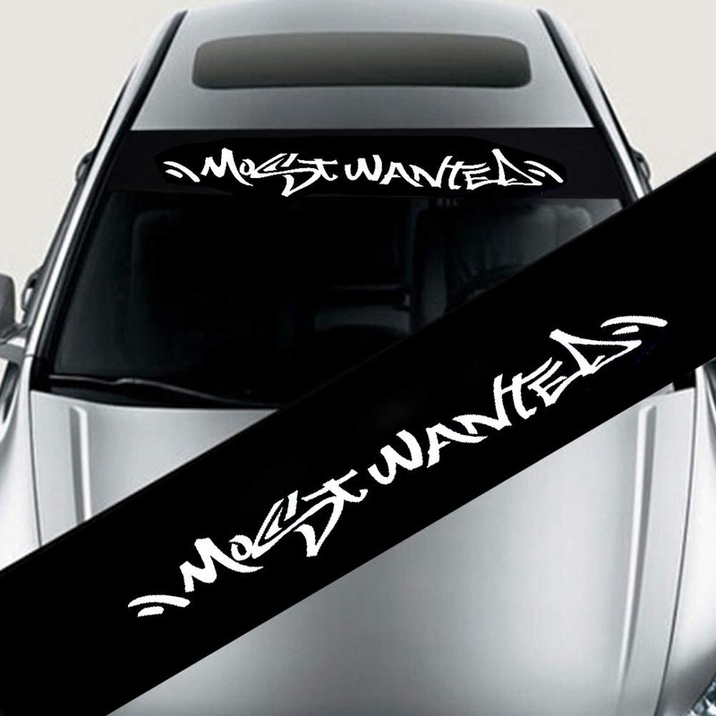 Bediffer Car Window Sticker, Car Windscreen Sticker Colourful Reflective Sticker