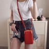 Womens Crossbody Bag Cell Phone Wallet Small Shoulder Purse Leather