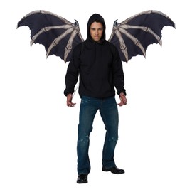 California Costumes, Moving Cosplay Wings: Skeleton Bone
