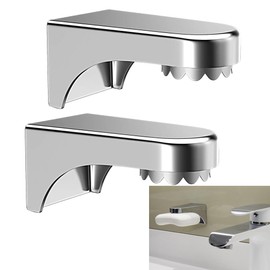 Pack of 2 Magnetic Soap Holder, No Drilling, Magnetic Soap Holder, Soap Holder, Magnetic Soap Holder, for Shower, Bathtub and Kitchen Sink