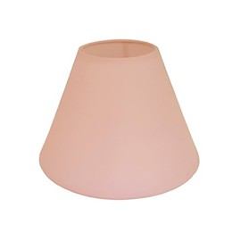 9" Coolie Ceiling Table Lamp Shade Black Cream Lt Blue Lt Green Navy Peach Red - Main Colour: Peach