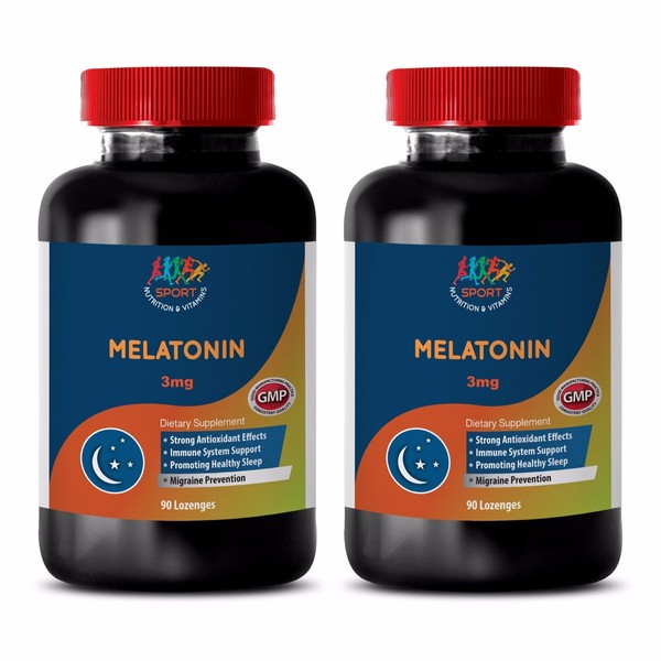 Protect The thyroid sleep in peace! - MELATONIN 3MG - Melatonin oral pills 2B