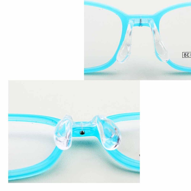 Soft Silicone Glasses Saddle Bridge Eyeglass Nose Pads U Shape