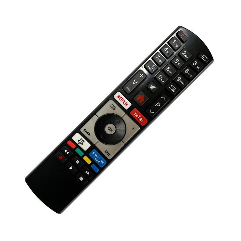 Aurabeam Replacement TV Remote Control Compatible with Telefunken D55U297N4CWI TV
