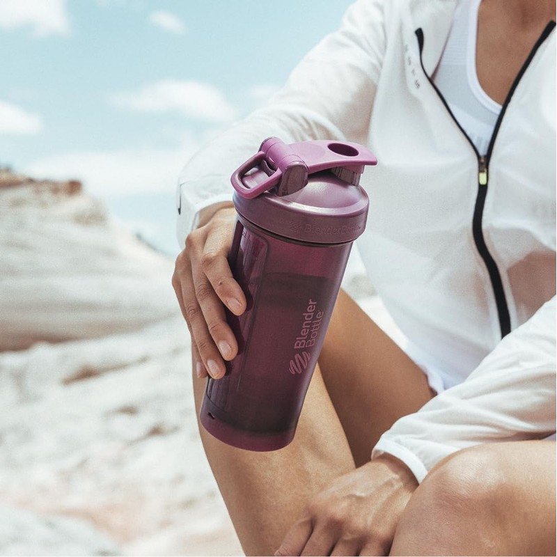 BlenderBottle Classic V2 Shaker Bottle Perfect for Protein Shakes and