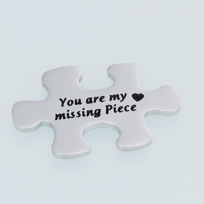 Missing Puzzle Piece Gift for Girlfriend Boyfriend Pocket Marriage Proposal