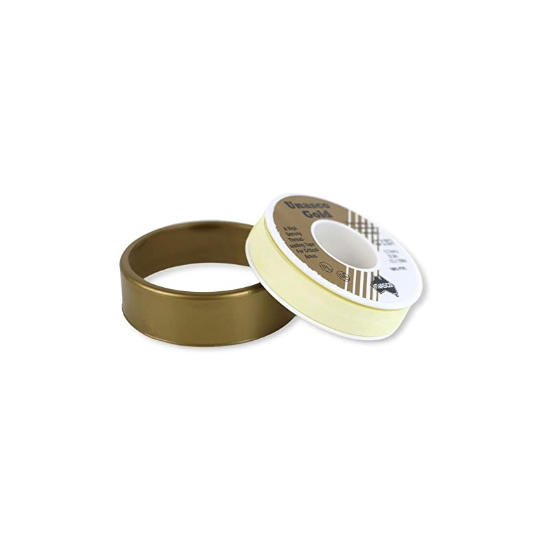 Unasco Gold Maximum Density Thread Seal Tape (ATG0), 1/2 in.