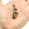 300 PCS M4 Wood Screws,Flat Head Self Tapping Screws