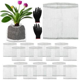 Froidesente 16 Pcs Root Guard Gopher Proof Stainless Wire Steel Baskets, 3 Gallon Gophers Moles Voles Mesh Baskets Protect Plant Roots Tubers Trees Flowers Crops (16 Pcs 3 Gallon)