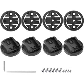 DGRYJHL Bike Computer Mount for Cateye, 4 Pack Replacement Insert Adapter Compatible with Cateye Mounts, Bicycle GPS Computer Mounts Replacement Base, Cycling Combo Mount Road MTB Accessories